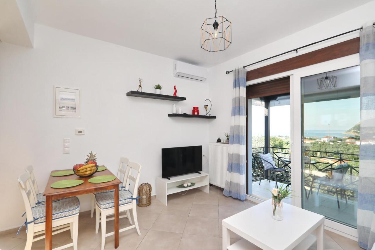 Esperides Apartments Aigli Skopelos Exterior foto