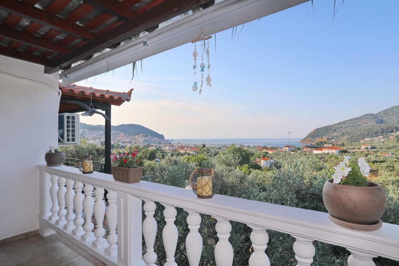 Esperides Apartments Aigli Skopelos Exterior foto